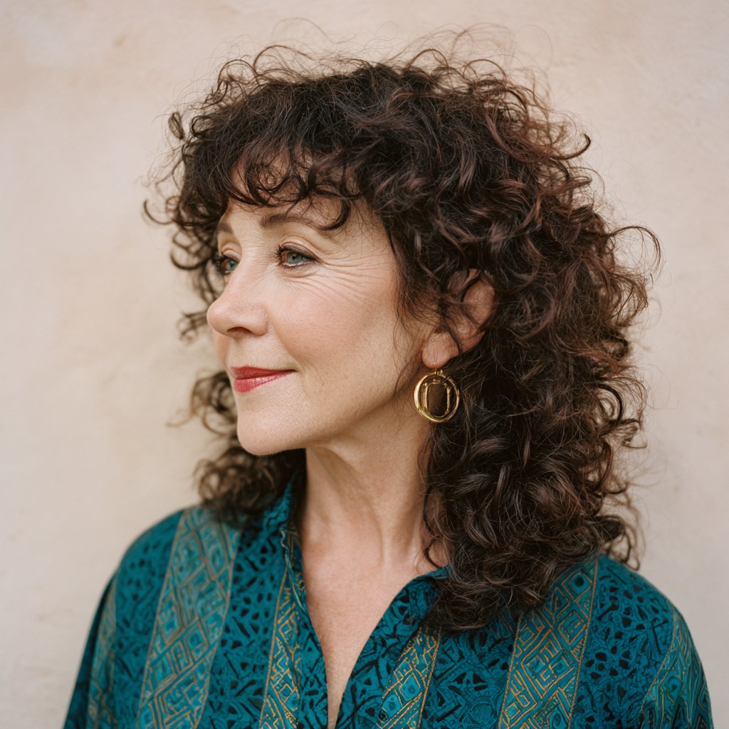 Elegant Defined Curly Cut with Soft Layers