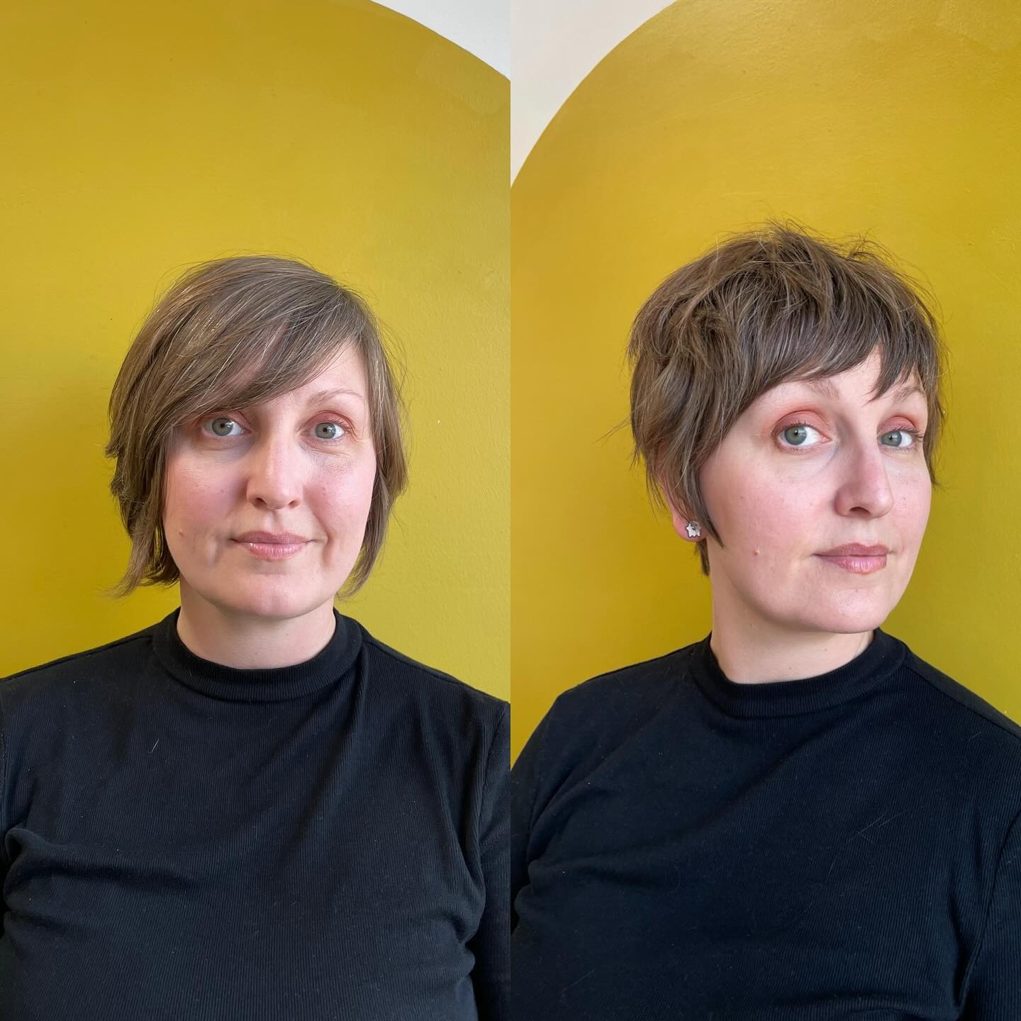 Textured Asymmetrical Pixie Cut with Soft Layers