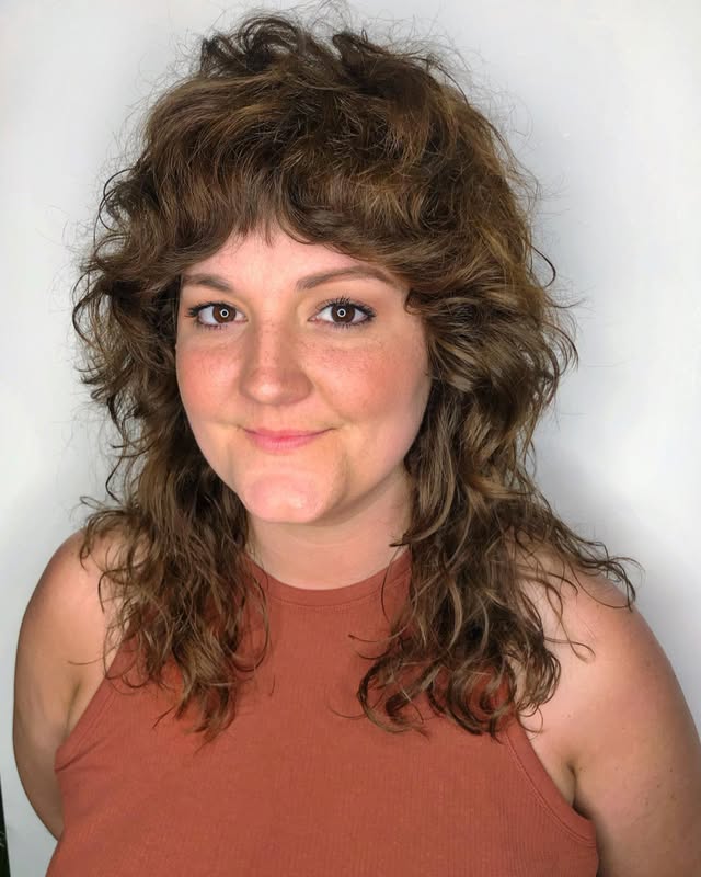 Textured Wavy Shag with Modern Fringe