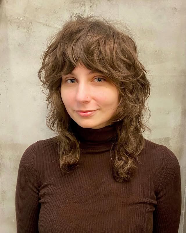 Textured Wavy Shag with Soft Layers