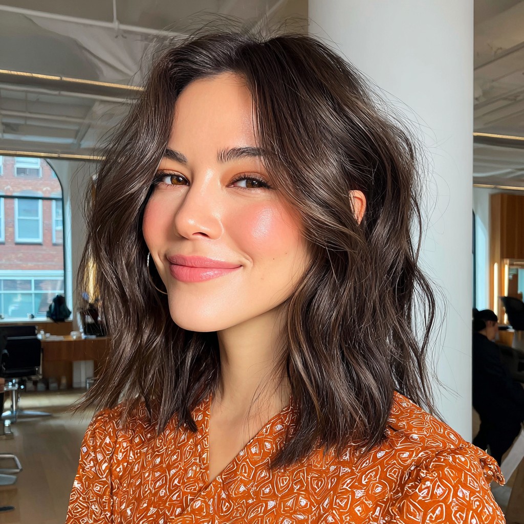 Chic Textured Boho Waves with Soft Movement