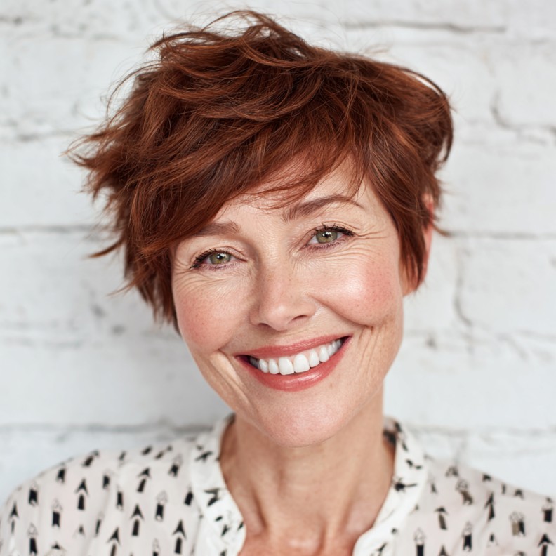 Chic Textured Pixie Cut with Lively Layers