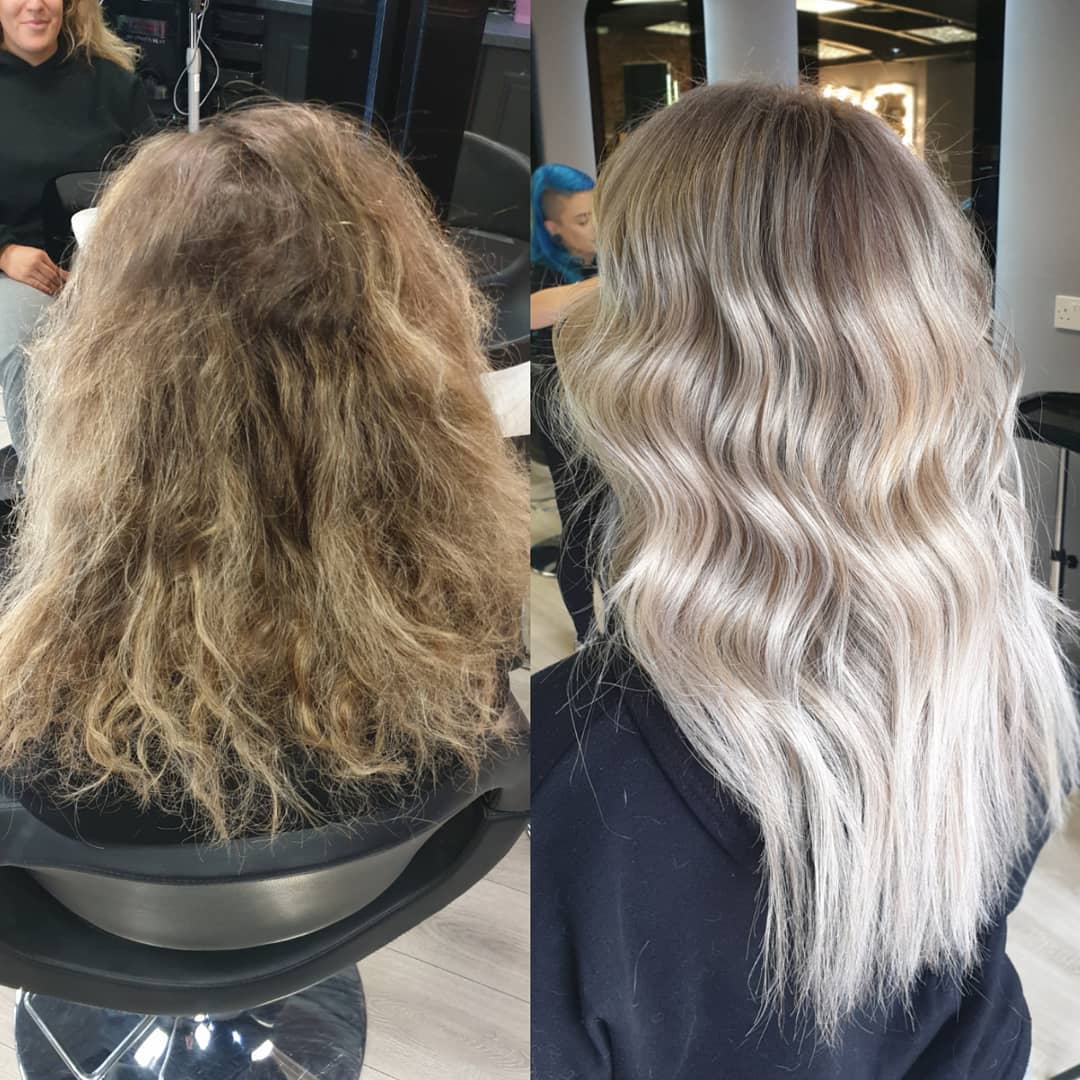 Glamorous Radiant Boho Waves with Subtle Balayage