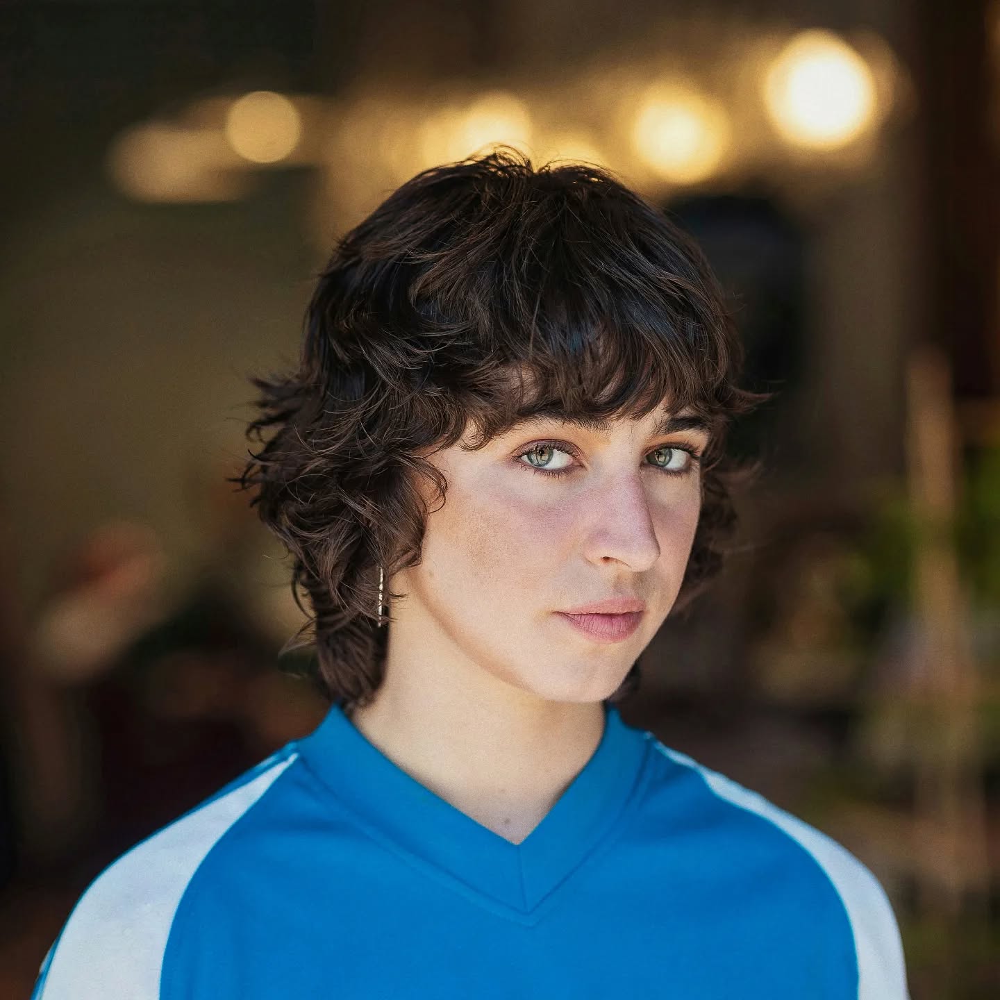 Playful Shaggy Cut with Soft Fringe