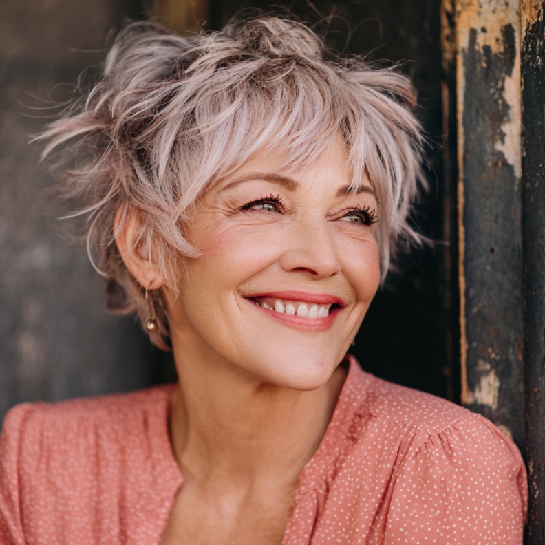 Playful Textured Pixie with Soft Layers