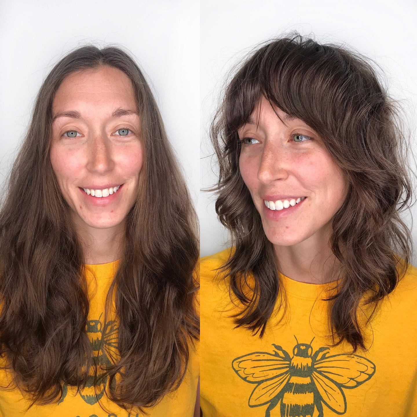 Playful Wavy Shag with Textured Layers