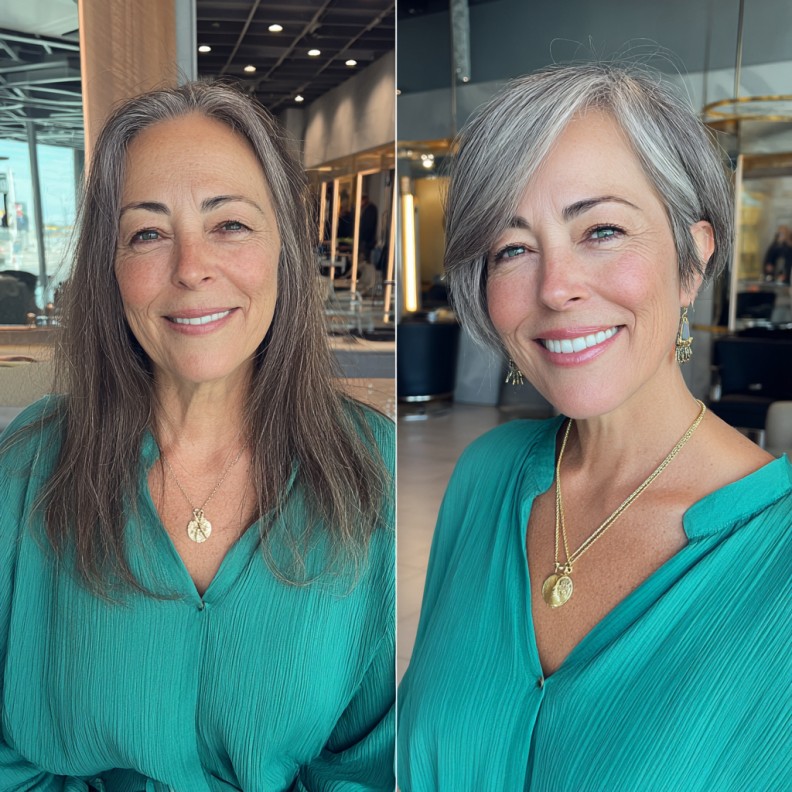 Polished Graduated Pixie with Soft Textured Layers