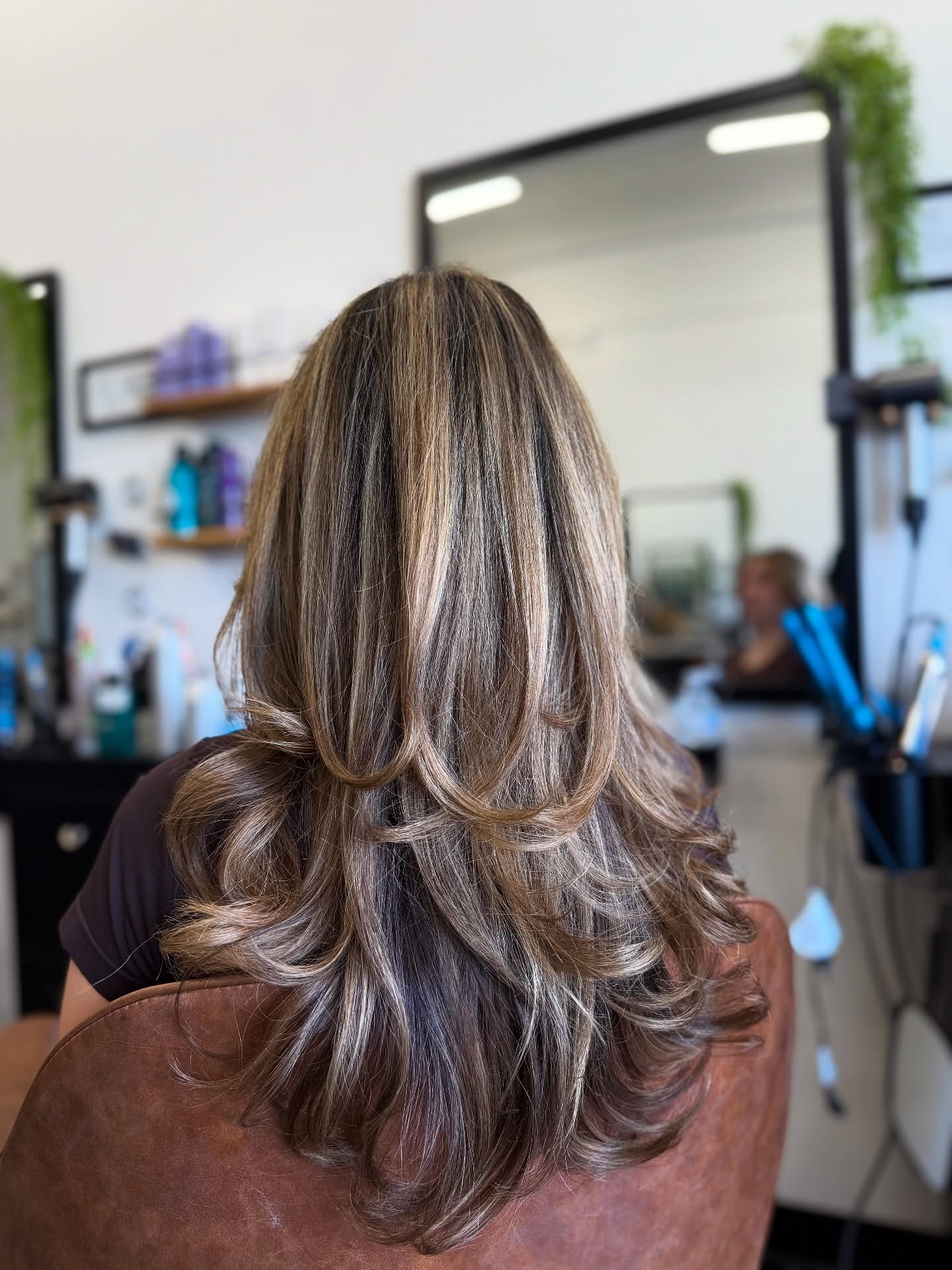 Softly Layered Long Hair with Subtle Balayage