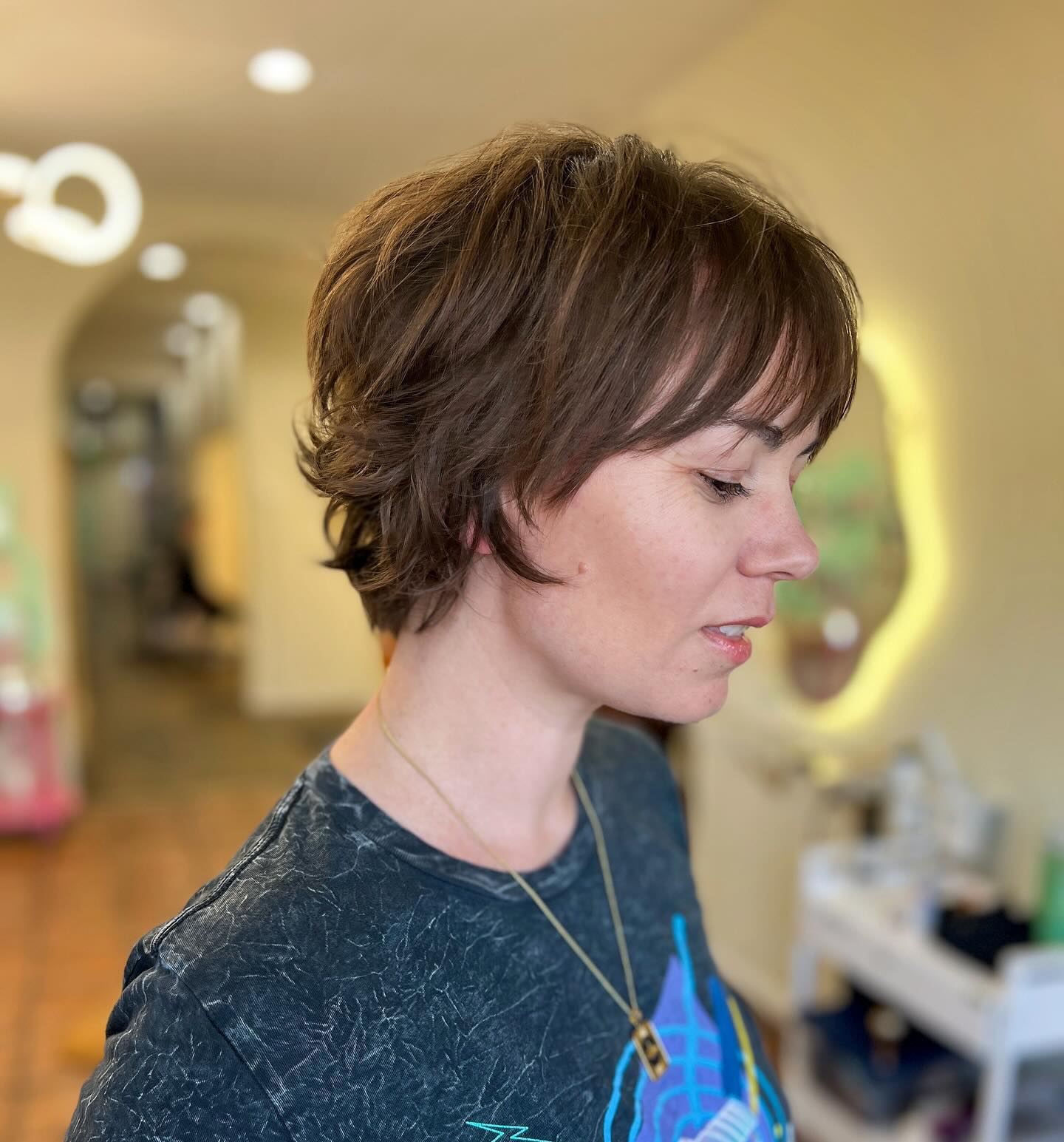 Textured Bixie with Playful Flicks