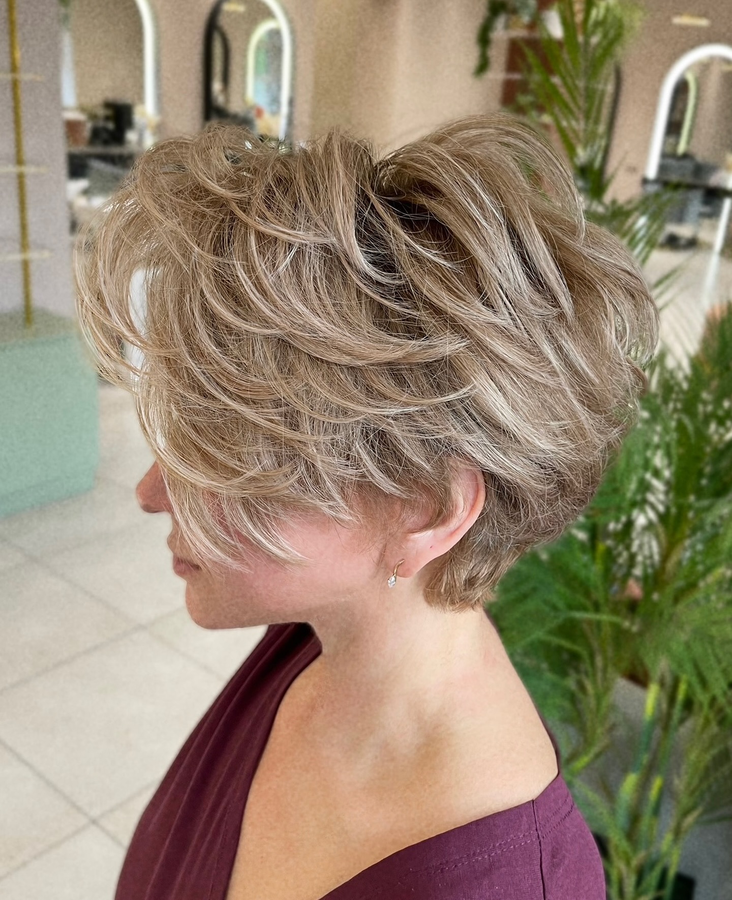 Textured Soft Pixie with Flattering Volume
