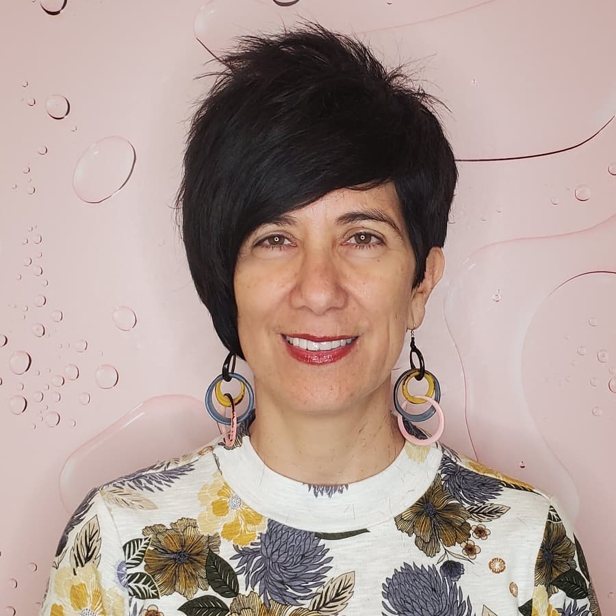 Bold Asymmetrical Pixie with Edgy Texture