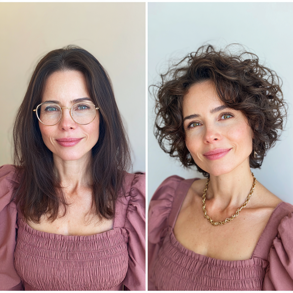 Bold Curly Shag with Defined Texture