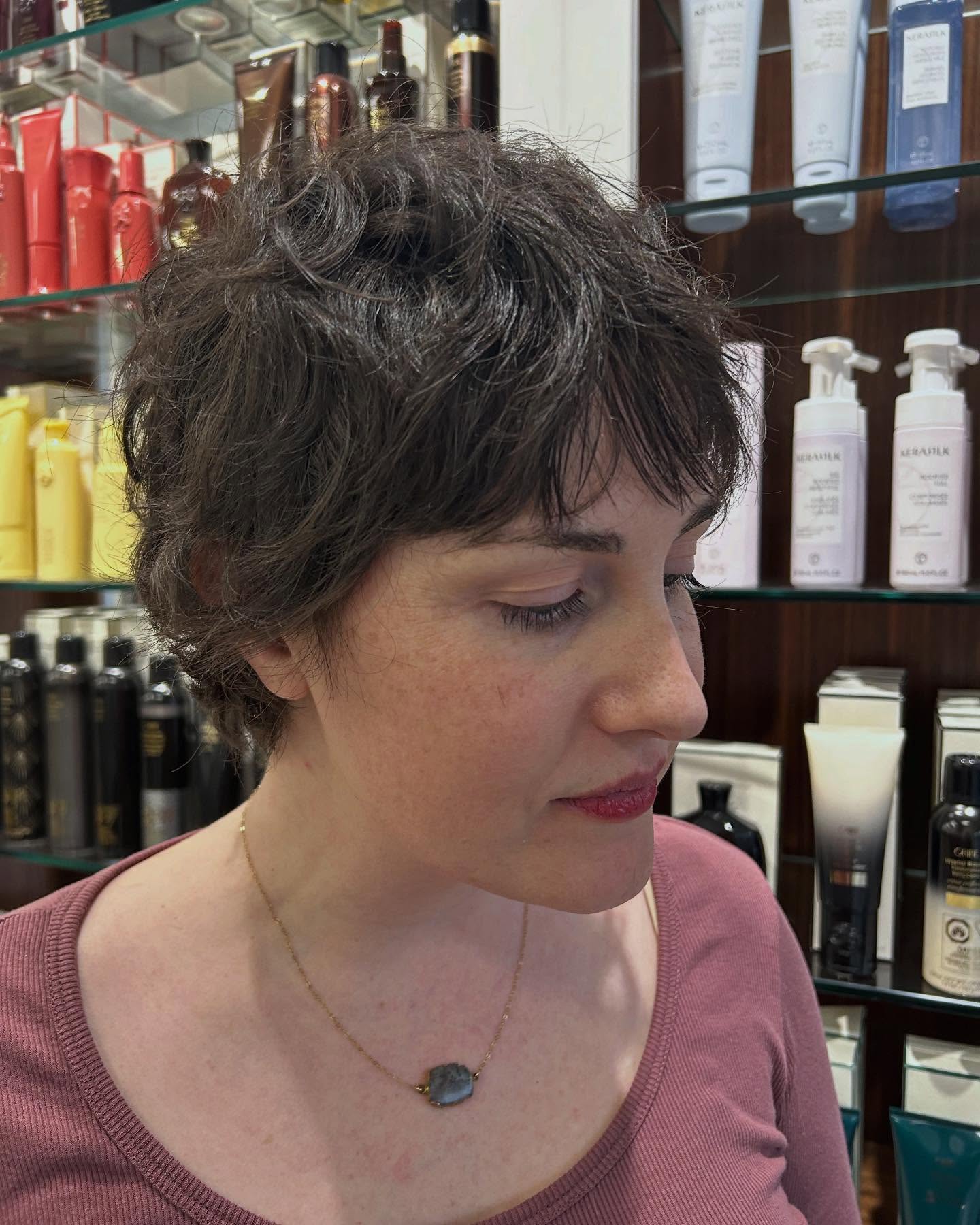 Chic Short Pixie with Soft Textured Layers