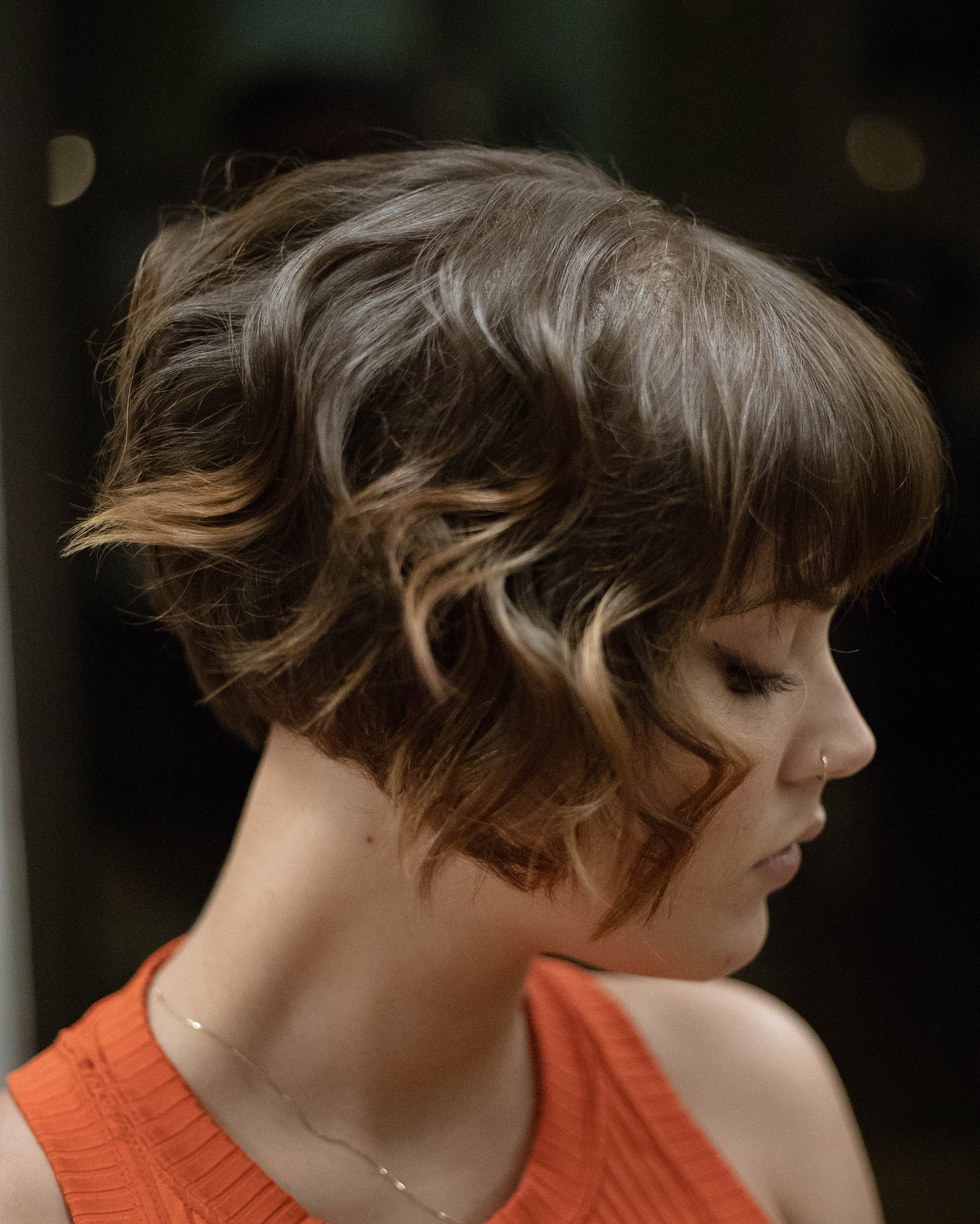 Chic Textured Boho Waves with Soft Layers