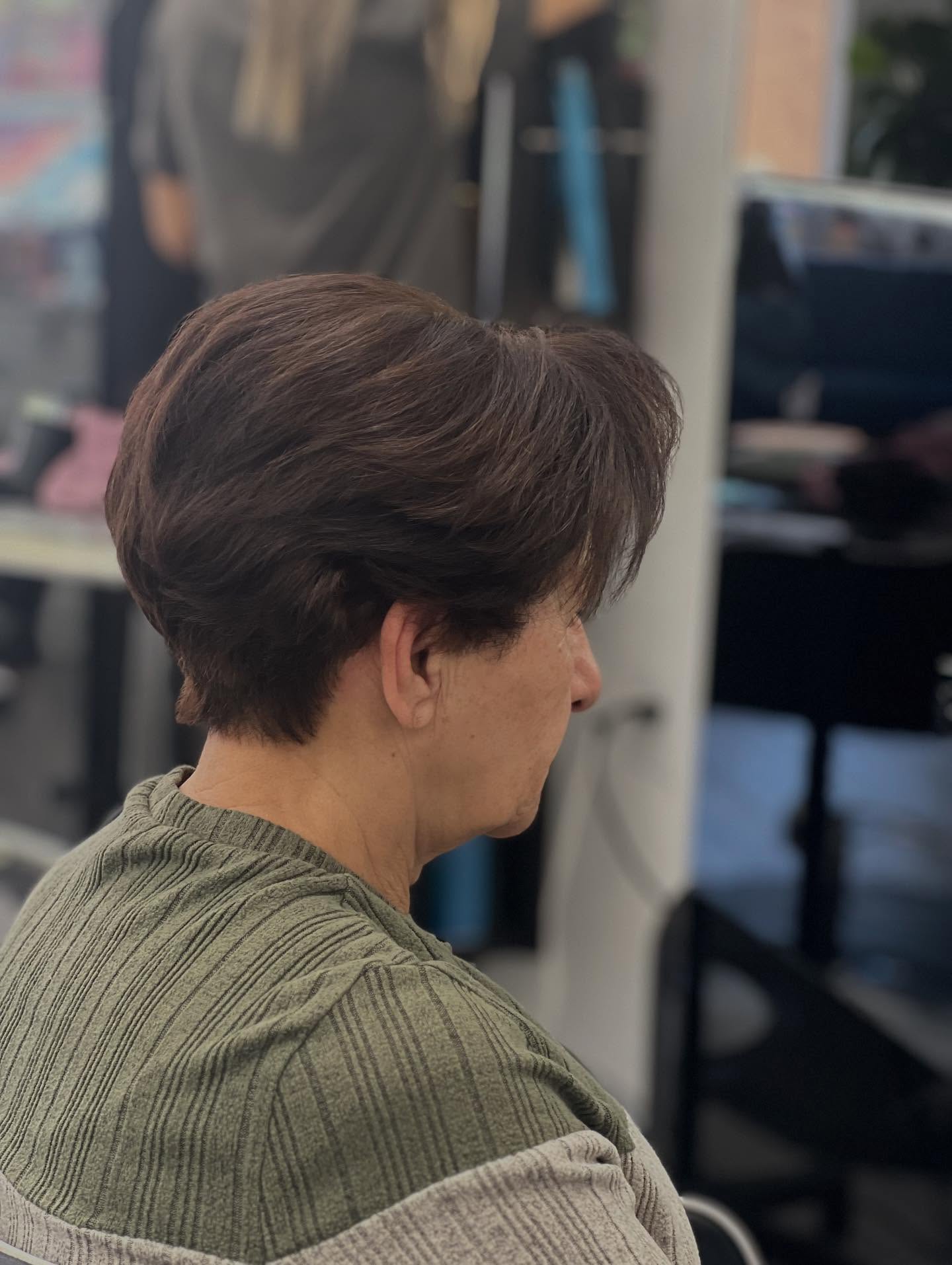 Chic Textured Long Pixie with Subtle Volume