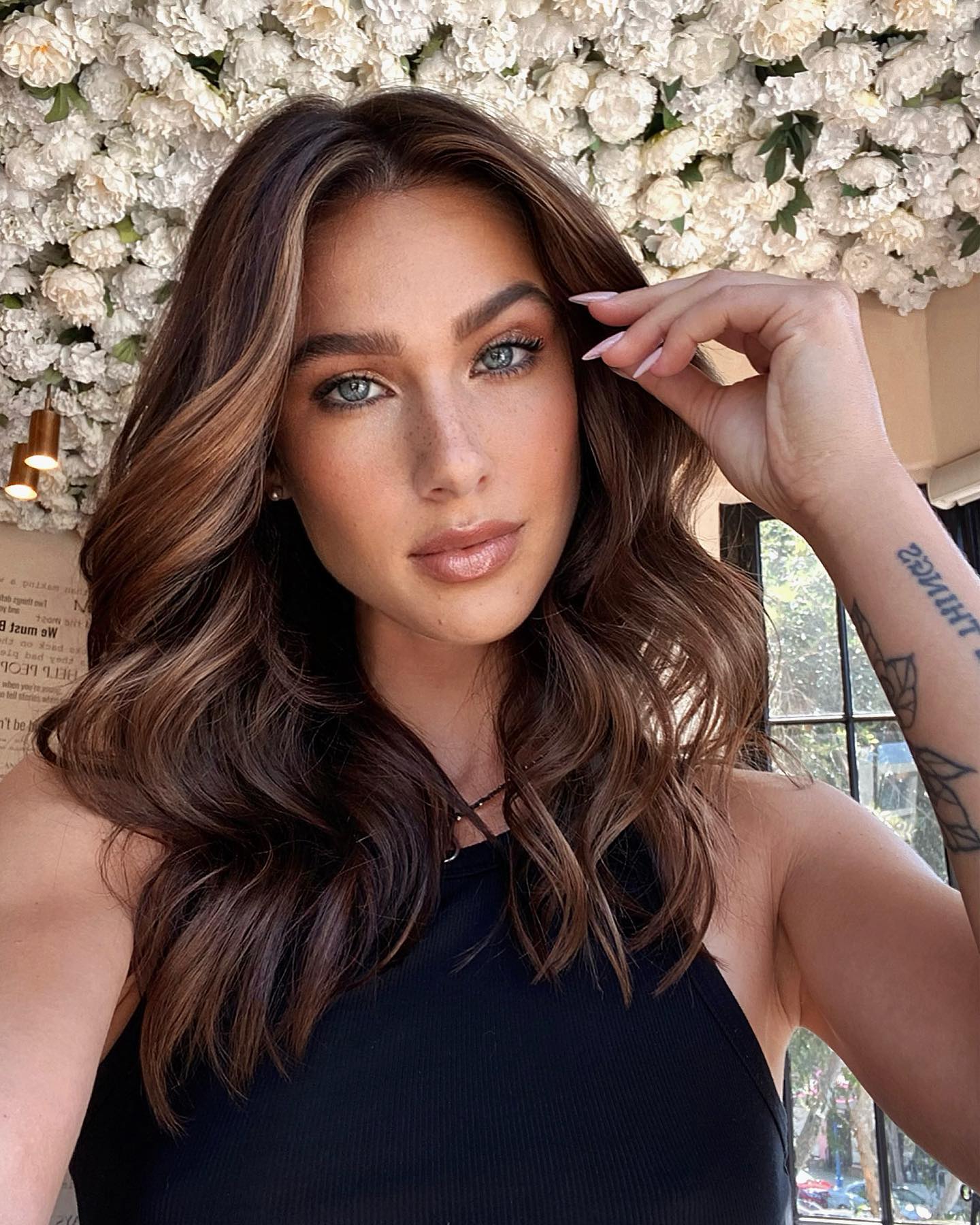 Rich Chocolate Layered Waves with Subtle Highlights