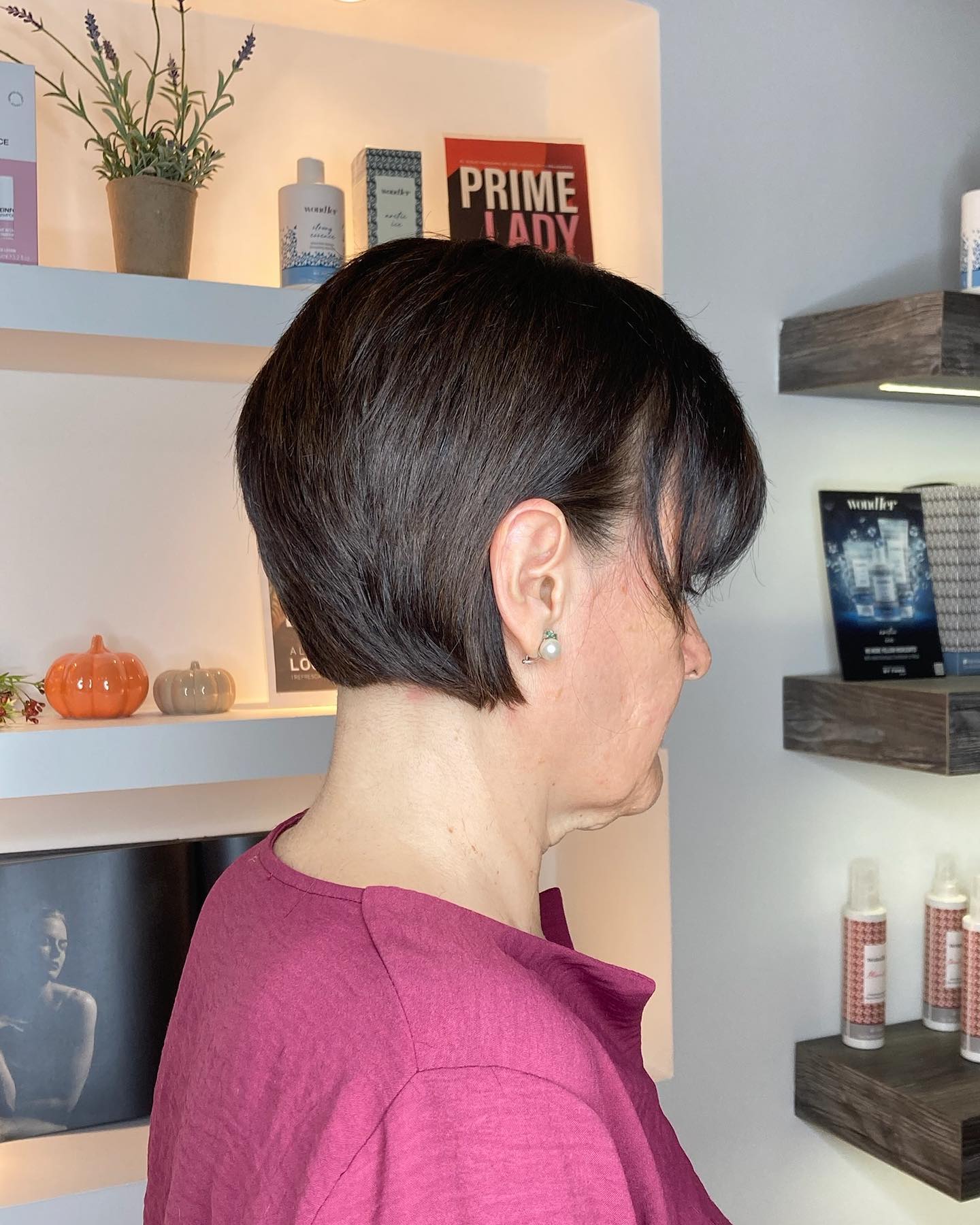 Sleek Long Pixie with Subtle Layering