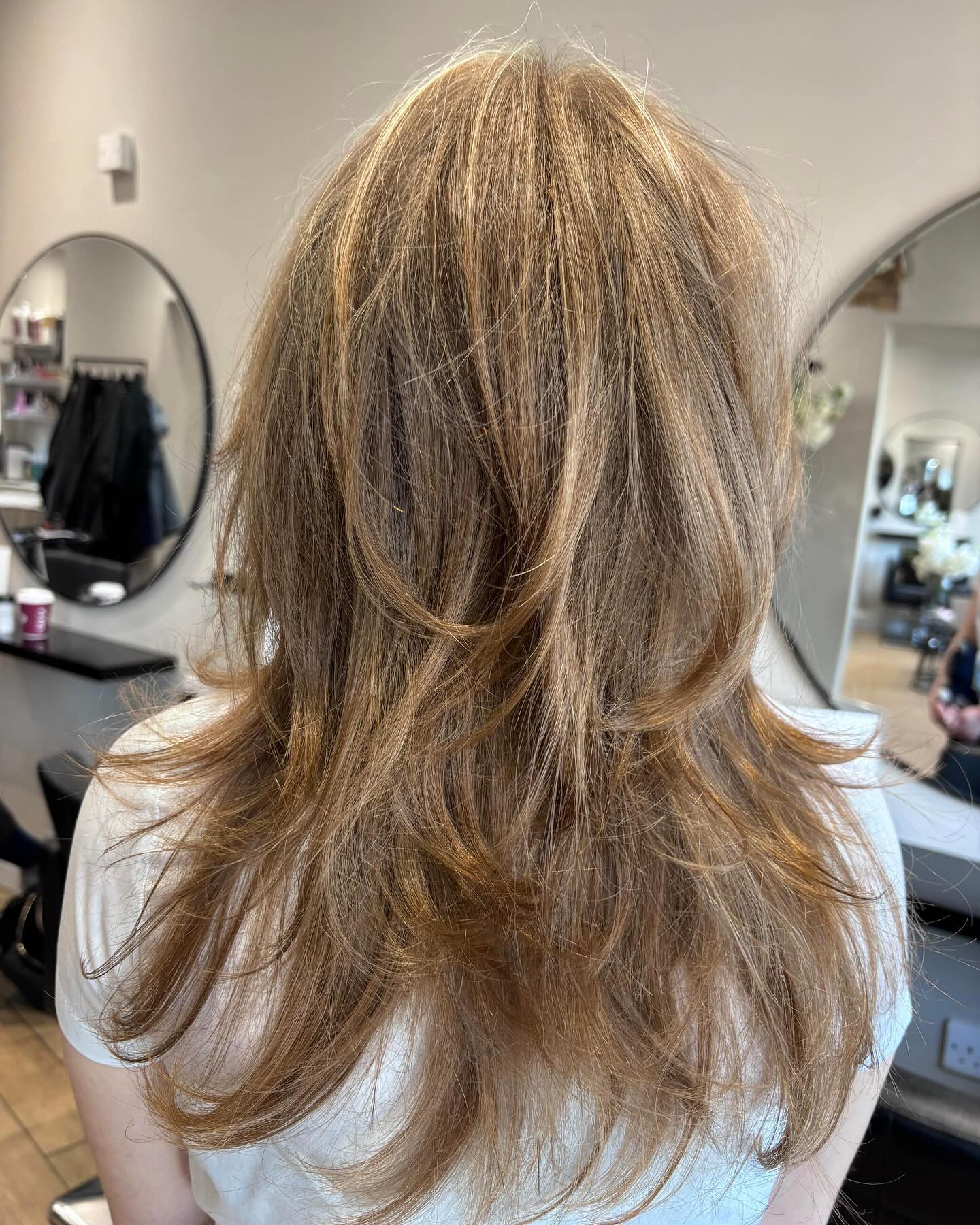 Softly Textured Long Layers with Gentle Movement