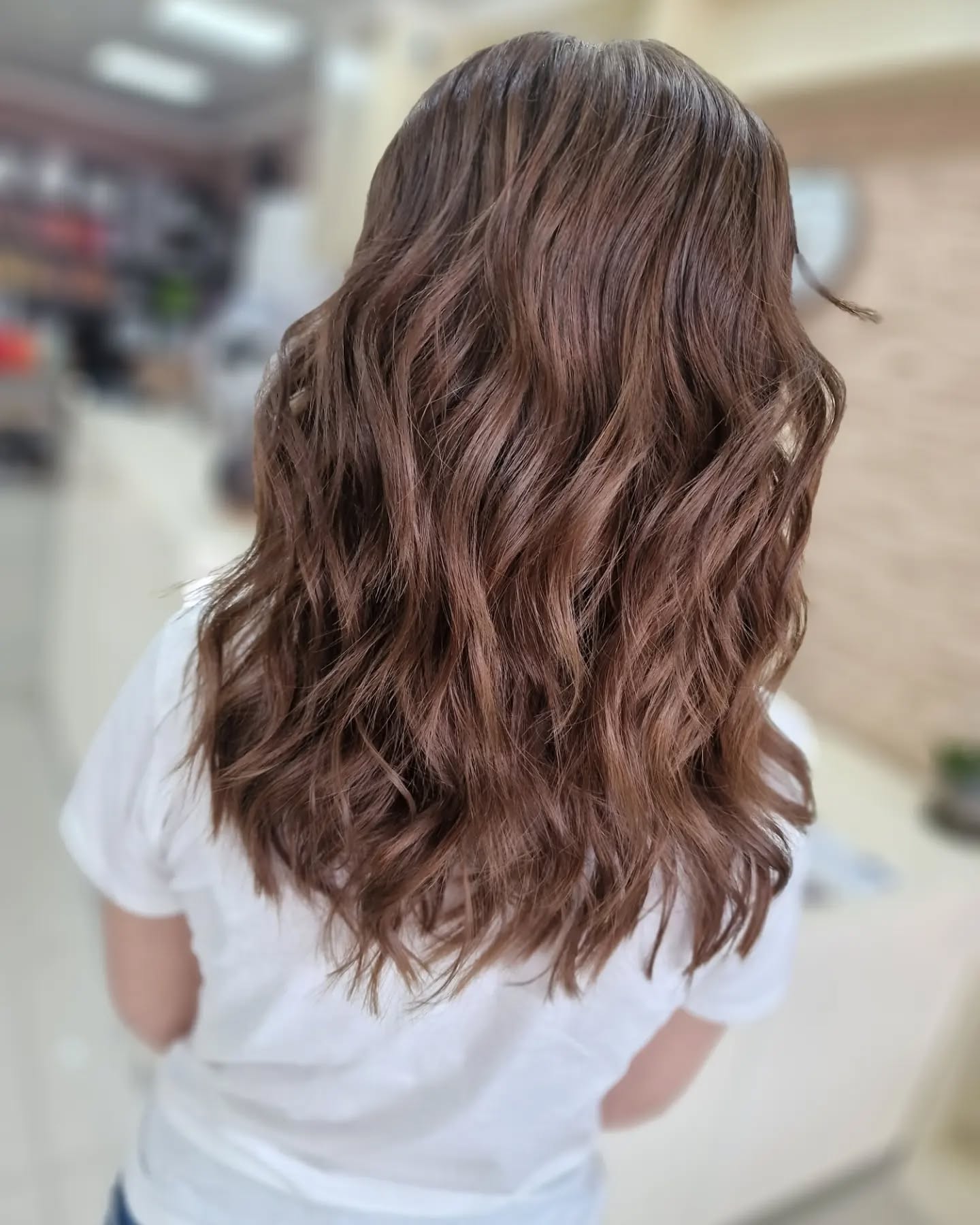 Textured Wavy Layers with Rich Chocolate Undertones
