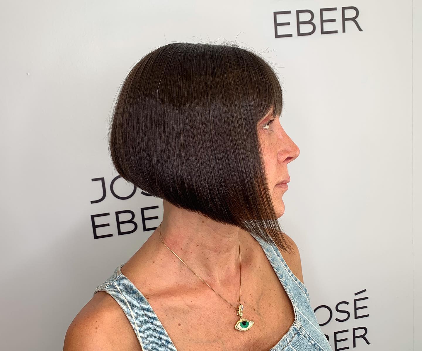 Classic Angular Geometric Bob with Soft Edges