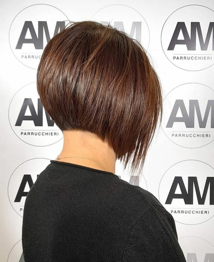 Textured Inverted Bob with Subtle Layers
