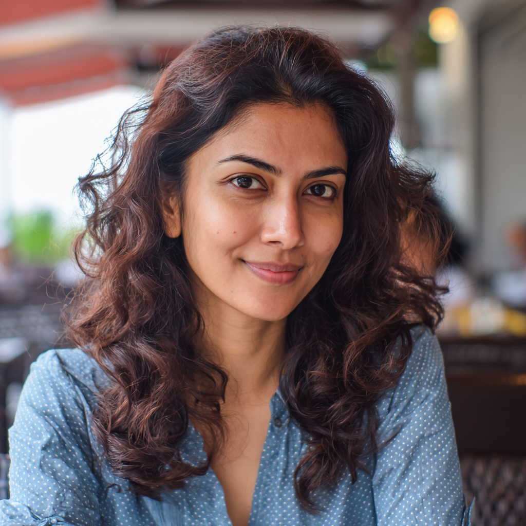Textured Shoulder-Length Curls with Face-Framing Layers