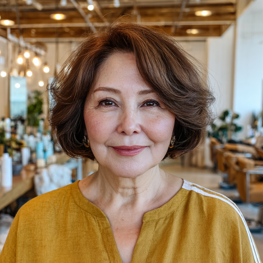 Chic Textured Bob with Soft Volume