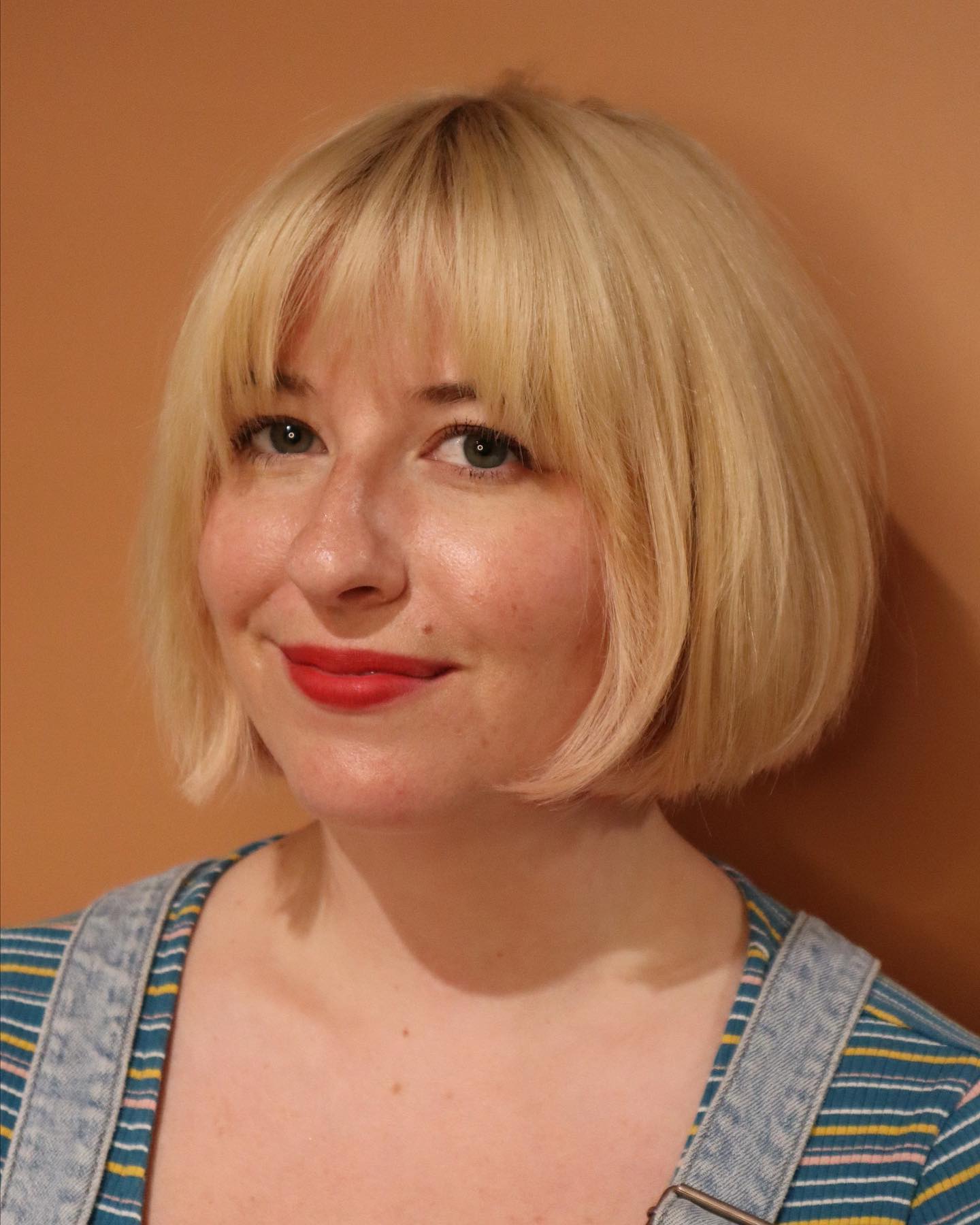 Playful Textured Bob with Soft Bangs
