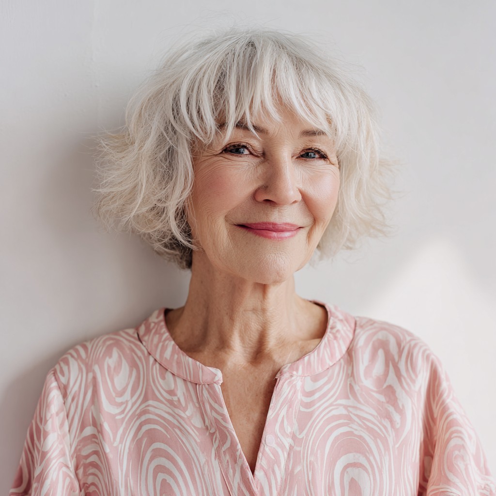 Softly Textured Short Bob with Light Volume