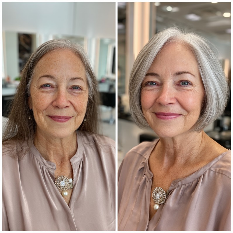 Stylish Textured Bob with Subtle Layers