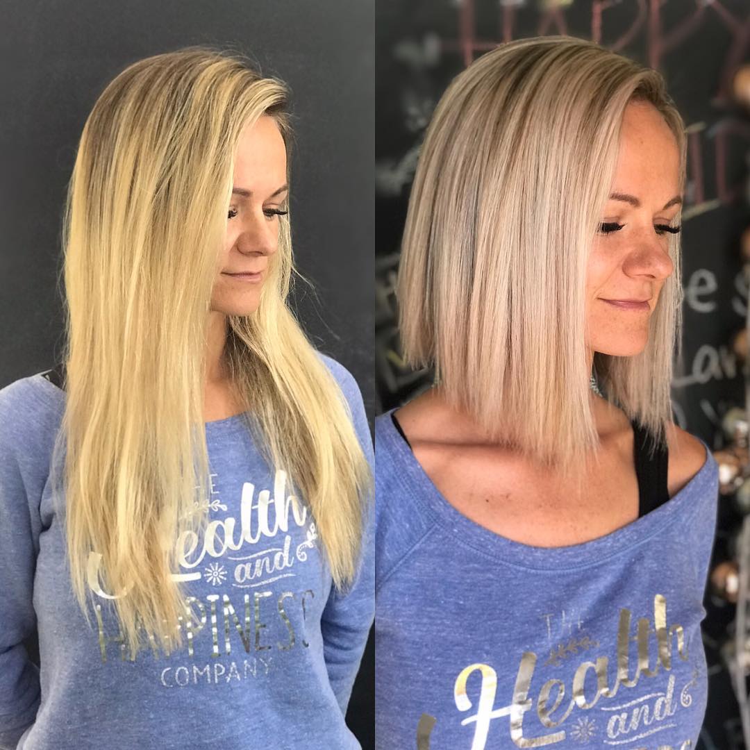 Fresh Blunt Bob with Subtle Layering