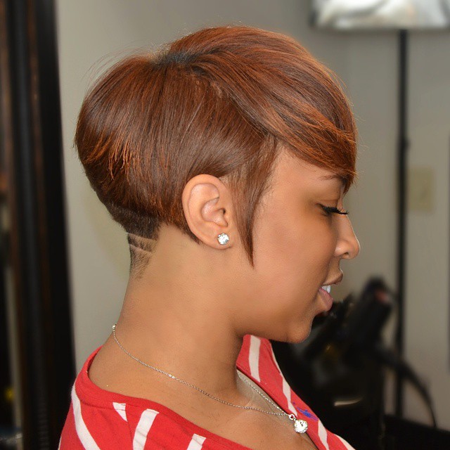 Bold Angular Pixie Cut with Undercut