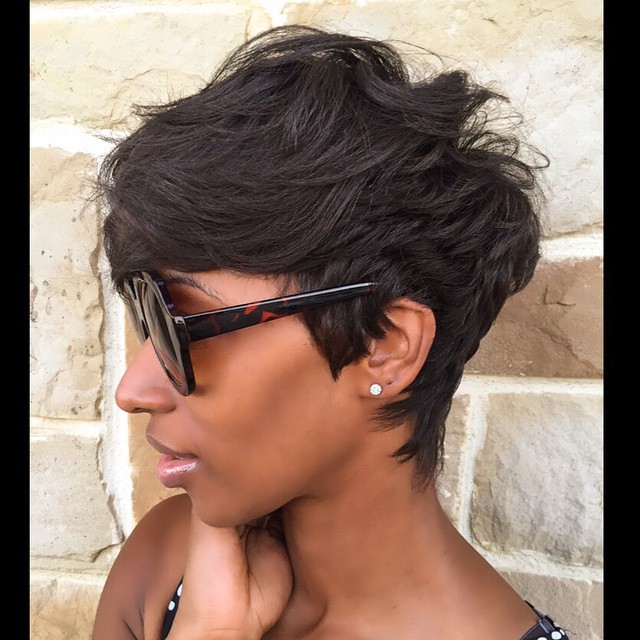 Chic Textured Short Cut with Soft Layers