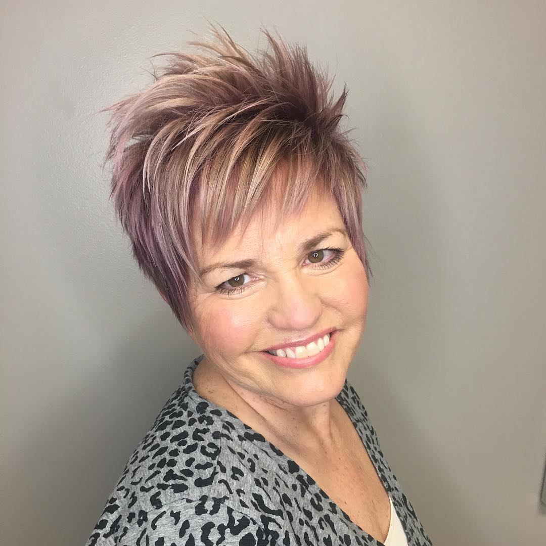 Textured Pixie Cut with Subtle Highlights