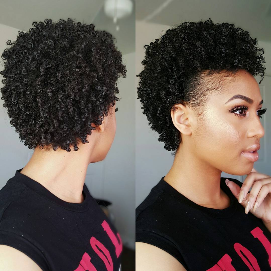 Textured Short Curly Cut with Defined Tapered Sides