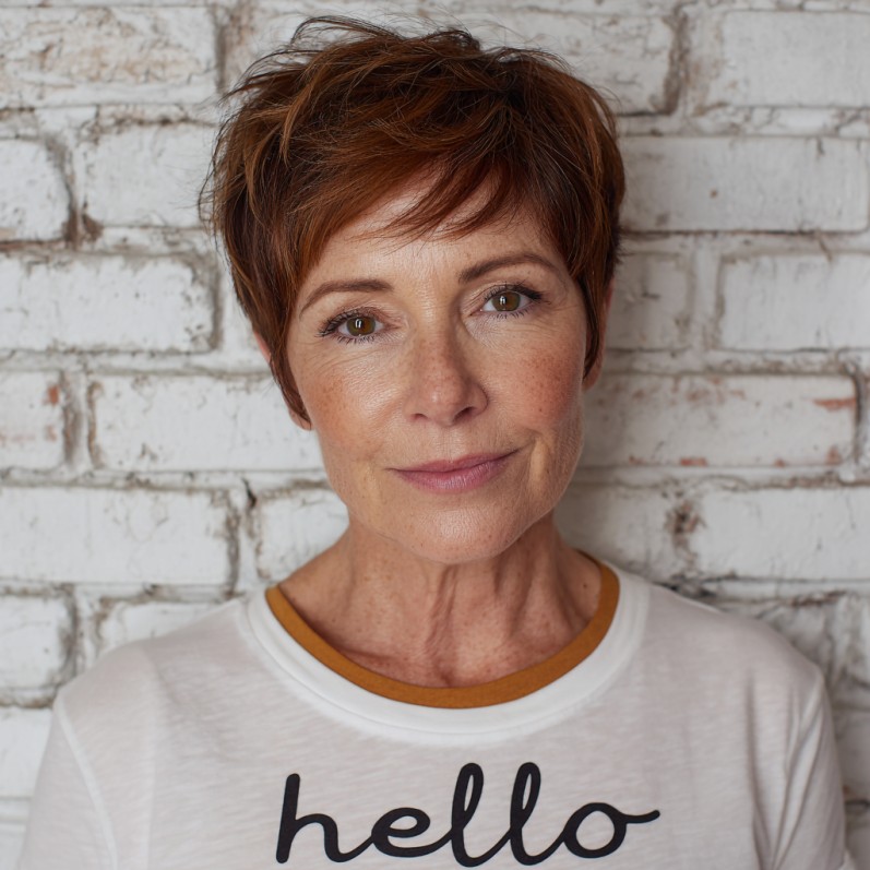 Textured Short Pixie with Subtle Highlights