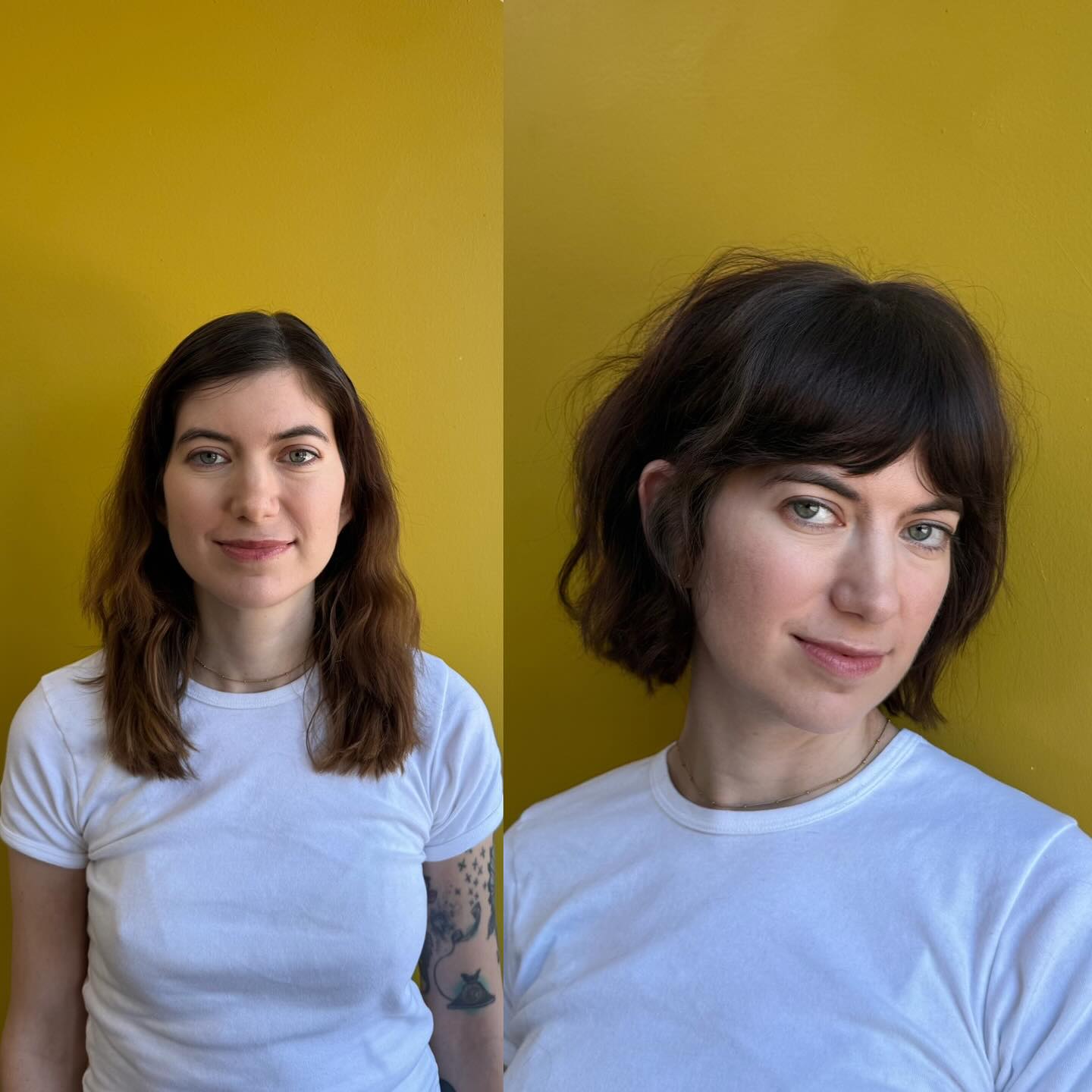 Textured Bob with Playful Bangs