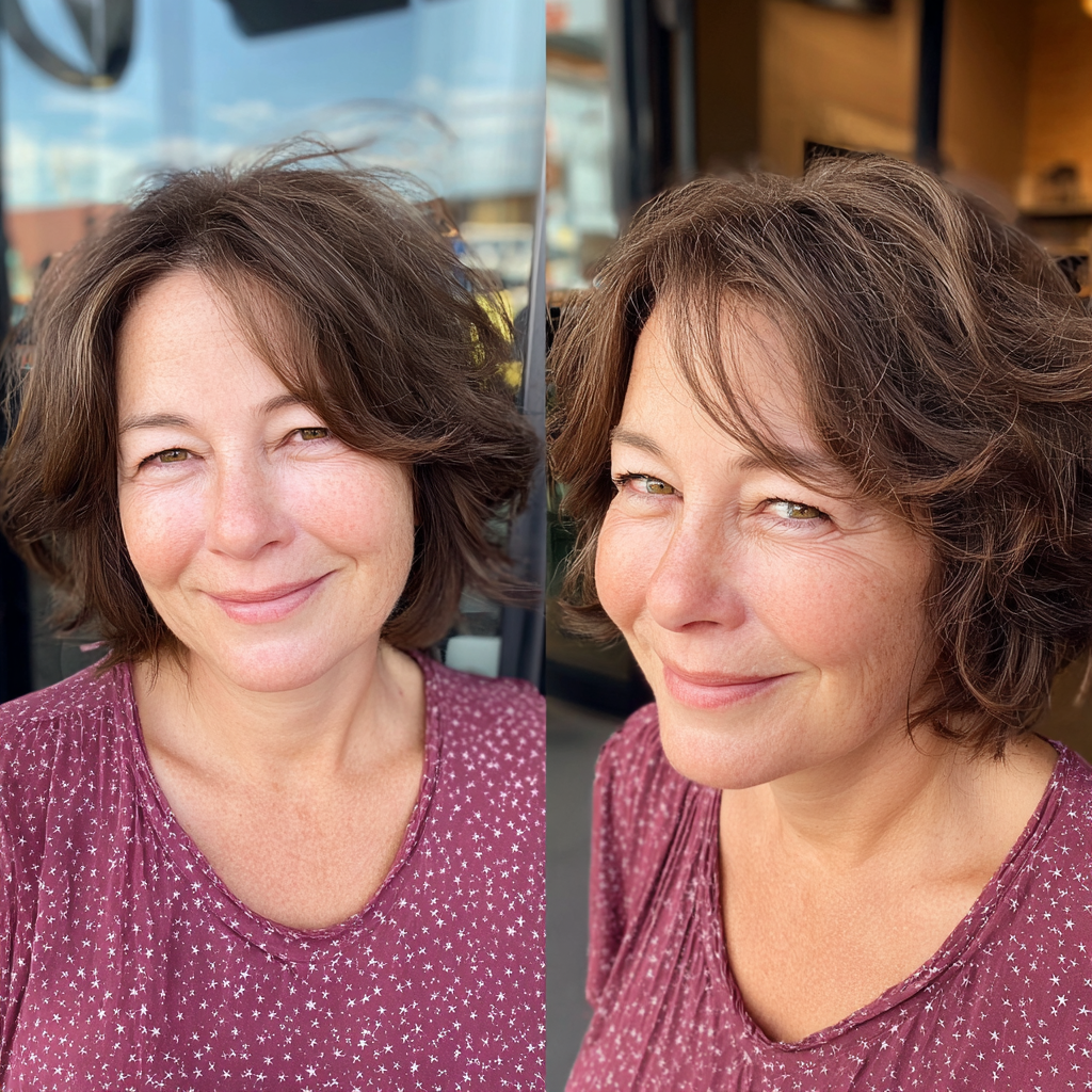 Chic Textured Bob with Soft Layers