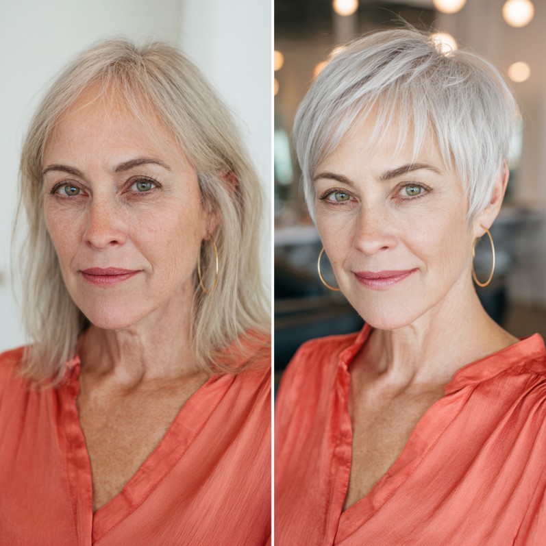 Chic Short Textured Pixie Cut