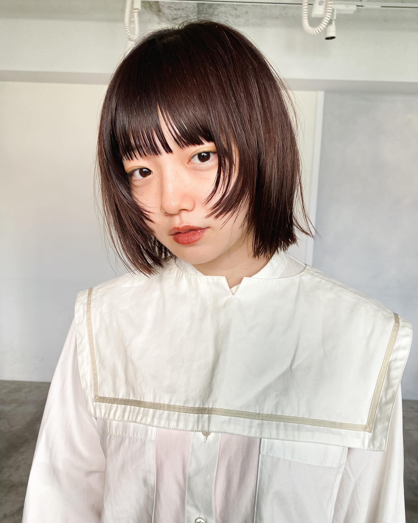 Choppy Bob with Textured Bangs