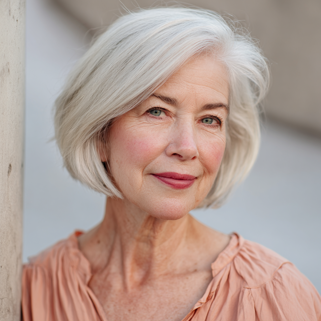 Contemporary Jaw-Length Bob with Soft Layers