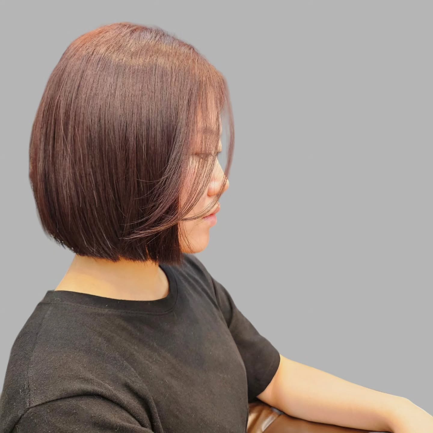 Modern Textured Bob with Subtle Asymmetry