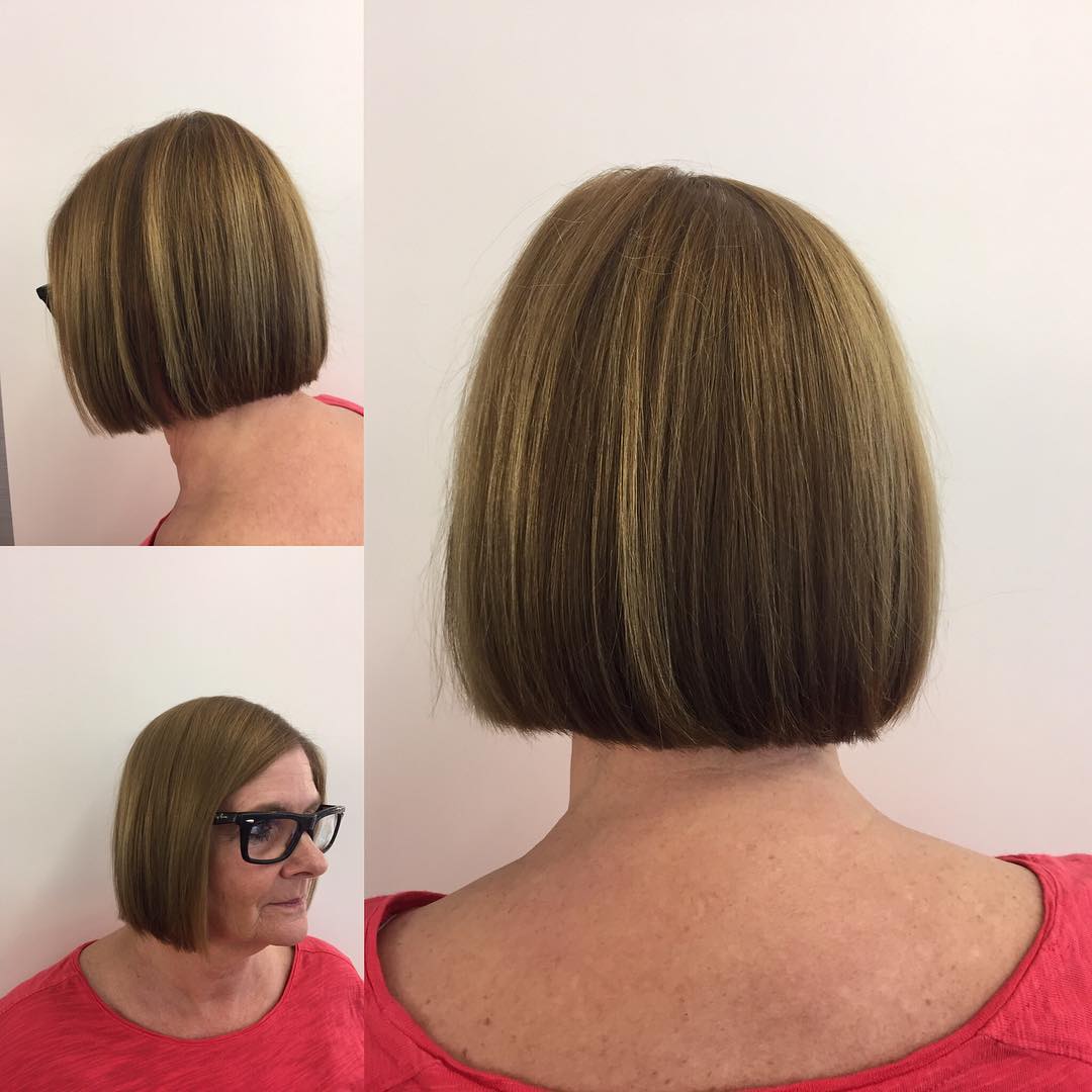 Sleek Jaw-Length Bob with Subtle Lifting Layers