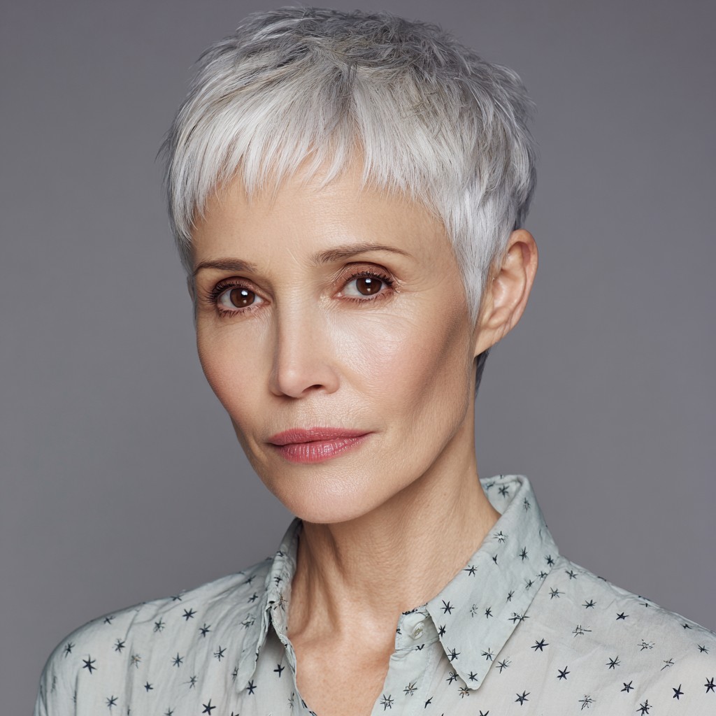 Stylish Textured Pixie Cut with Soft Layers