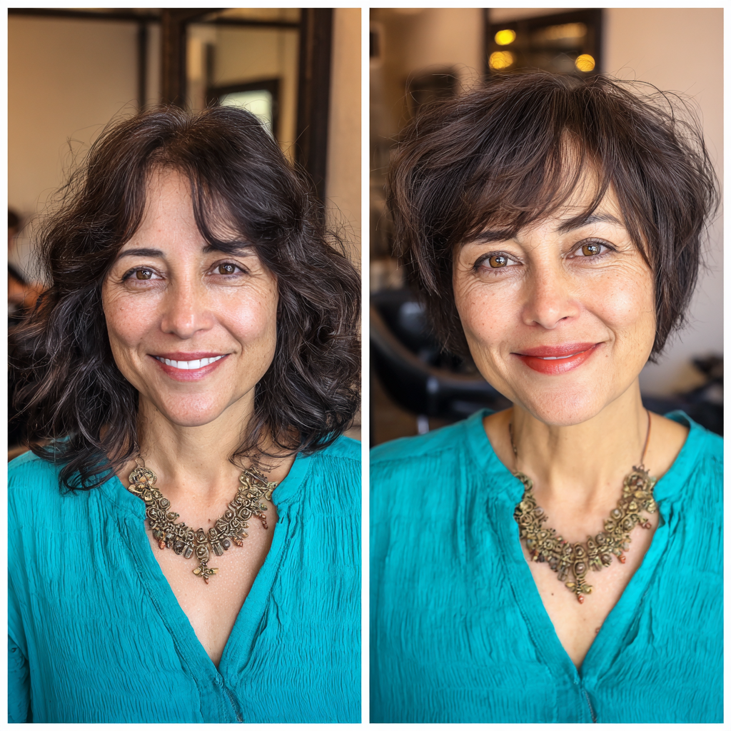 Textured Shattered Bob with Playful Layers