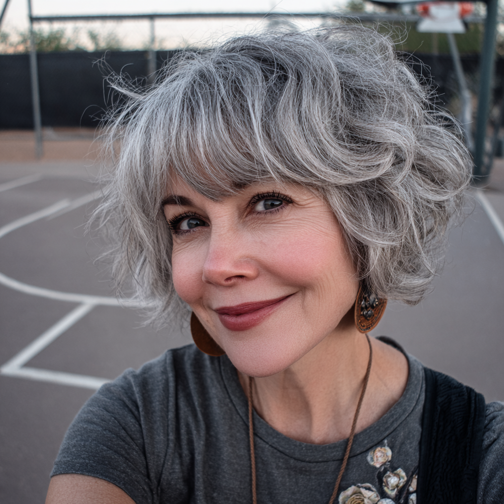 Textured Shattered Bob with Wispy Layers