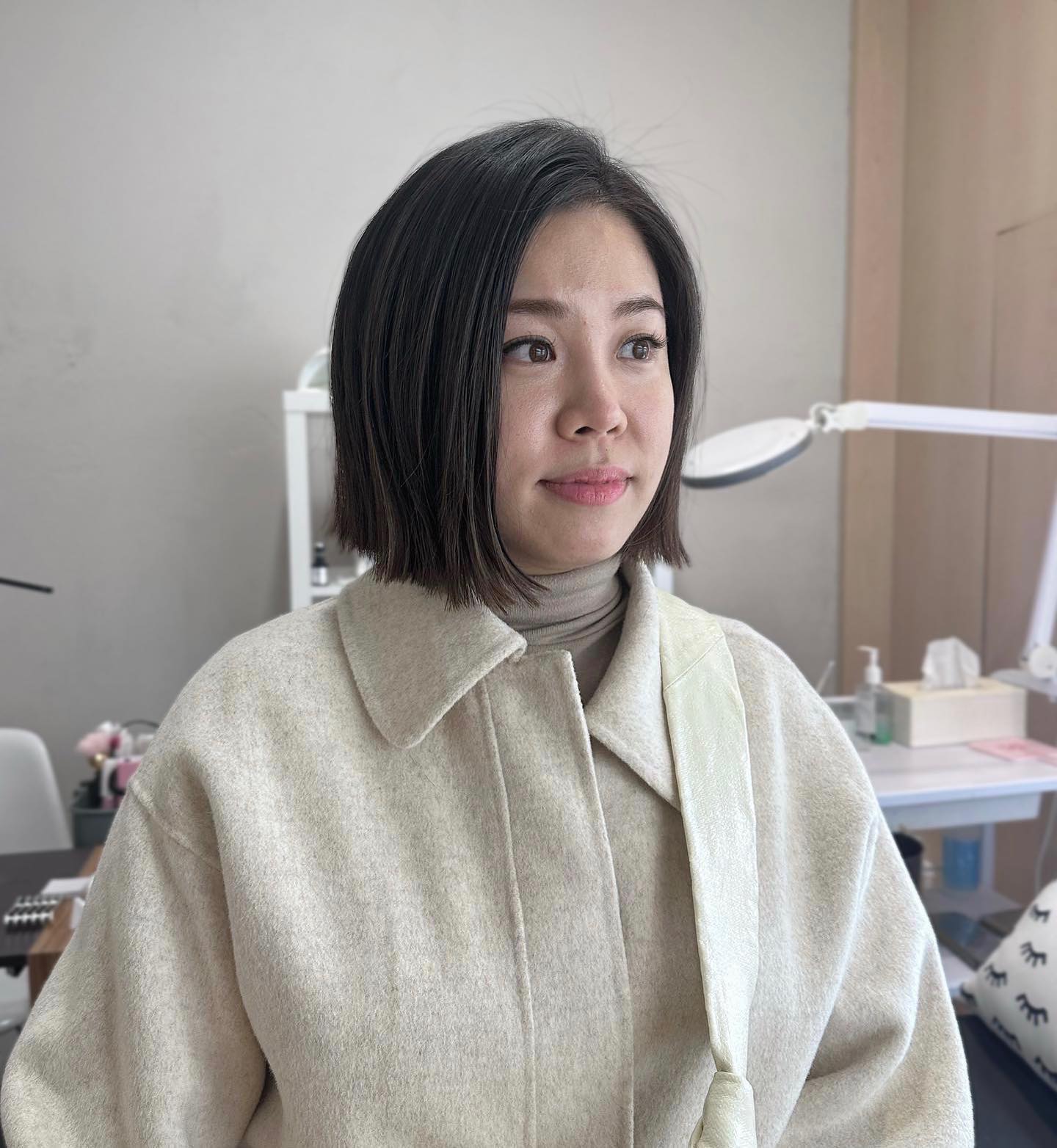 Trendy A-Line Bob with Subtle Textured Ends