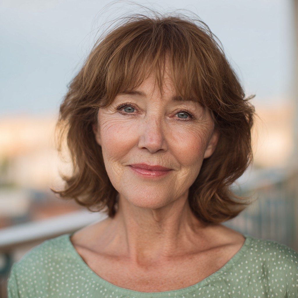 Charming Soft Layered Cut with Gentle Waves