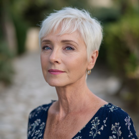 Chic Textured Short Pixie with Soft Layers