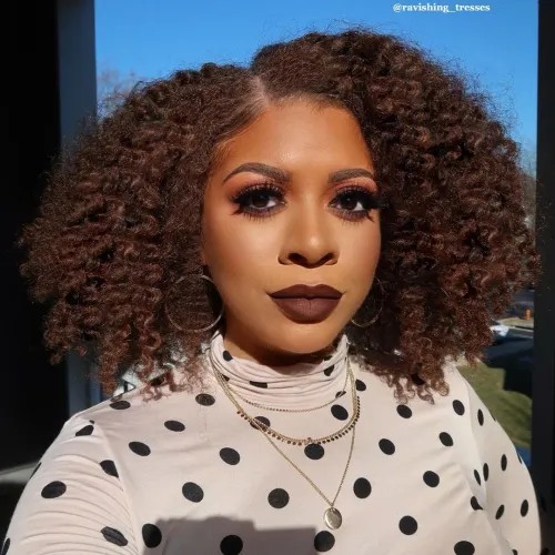 Defined Curly Twist Out with Lush Volume